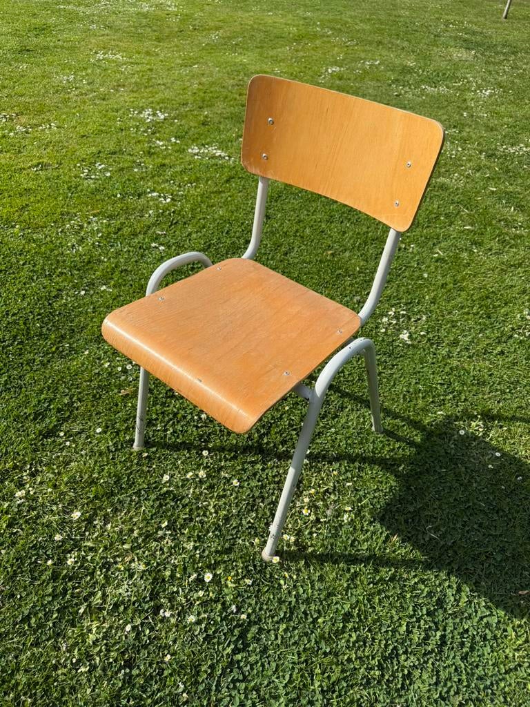 Chaises d’école, Enlèvement, Utilisé, Beige