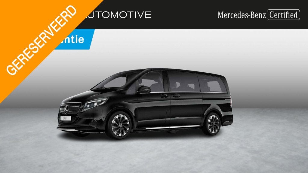 Mercedes-Benz EQV-Klasse 300 L2 Exclusive Line | Facelift |, Auto's, Gebruikt, 355 km, Zwart, 2782 kg