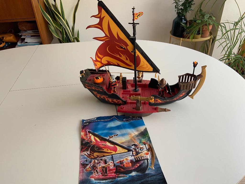 Playmobile - Romeinenschip, Enlèvement, Utilisé, Playmobil en vrac