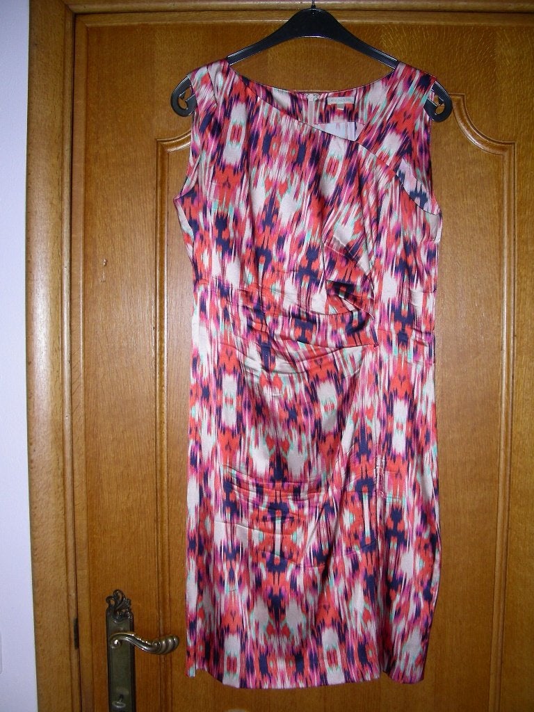 Oranje met roze zomerkleed, Mer du Nord, 40, Kleding | Dames, Jurken, Maat 38/40 (M), Meerkleurig, Ophalen of Verzenden, Zo goed als nieuw