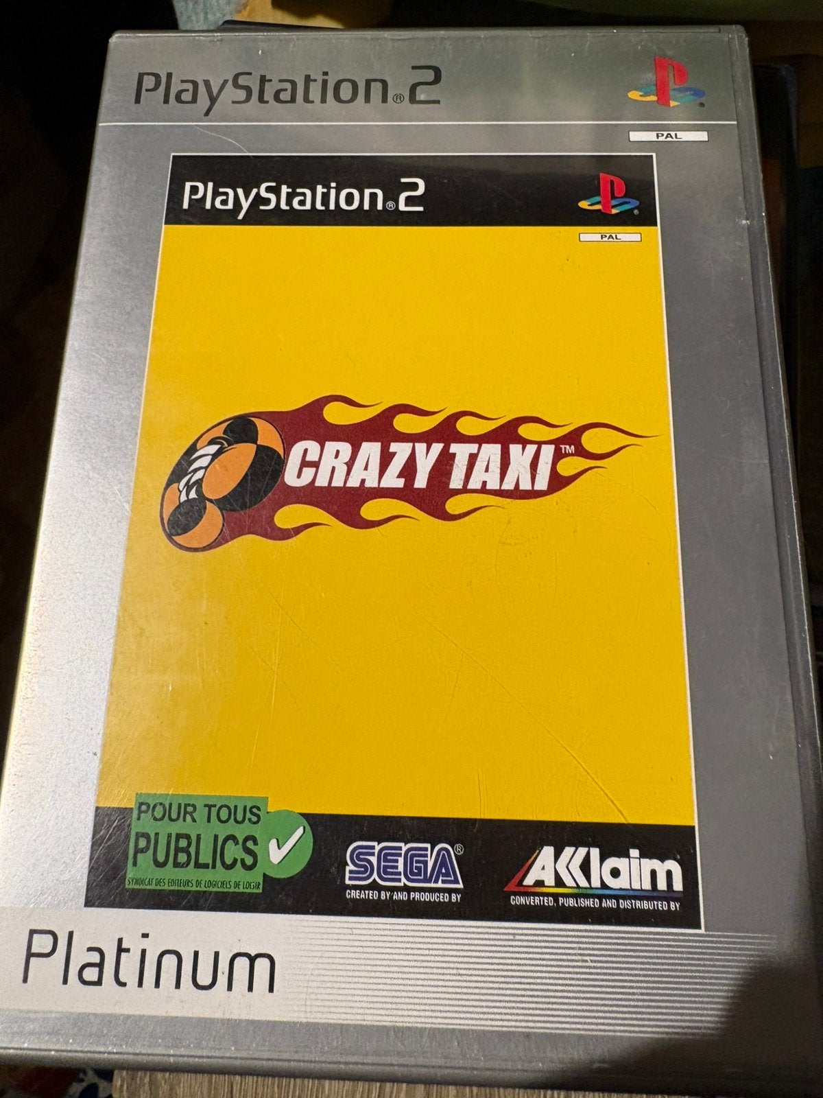 Crazy taxi PS2, Ophalen of Verzenden, Gebruikt, Avontuur en Actie