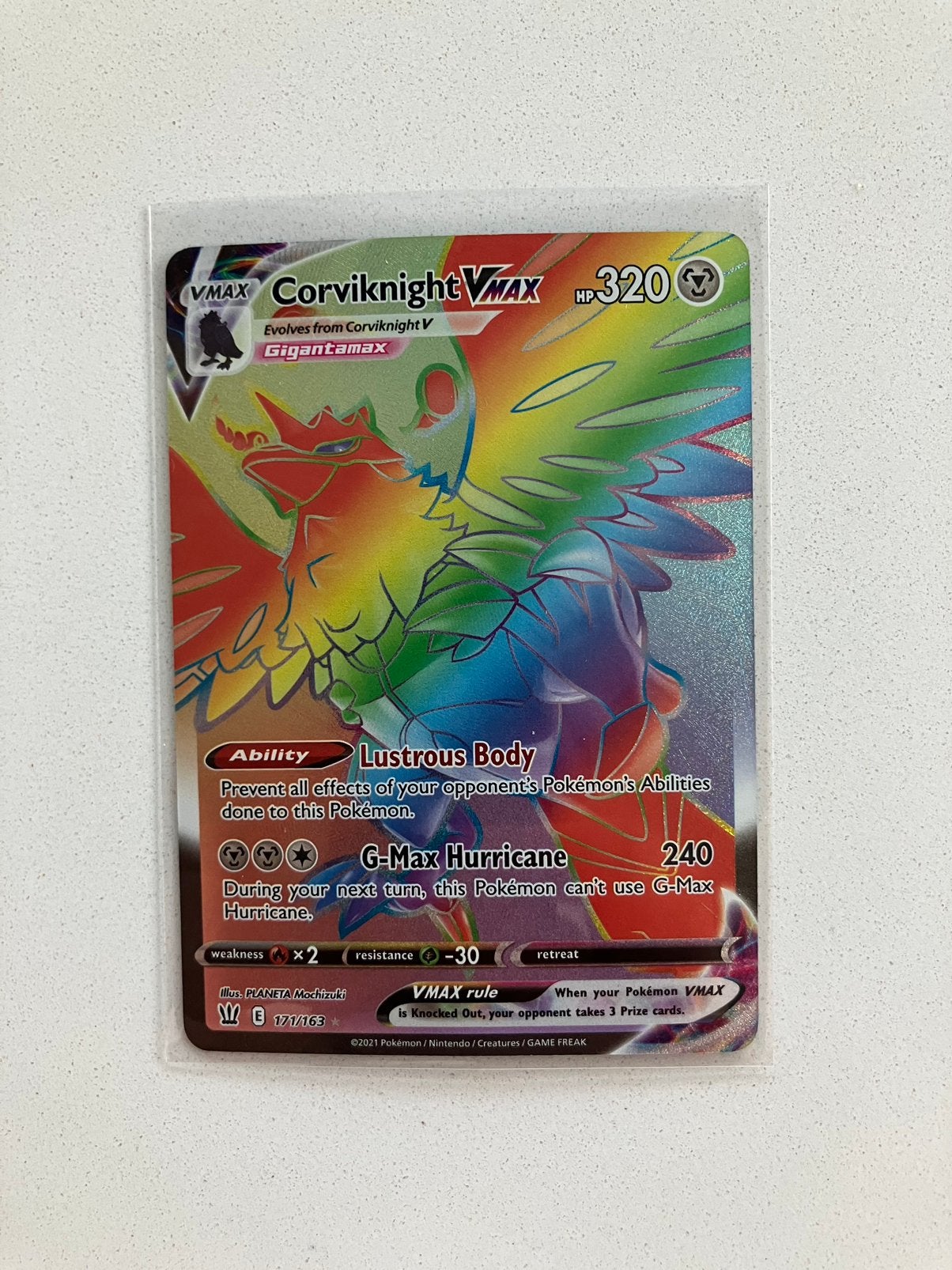 Corviknight VMAX ( BST 171), Ophalen of Verzenden, Nieuw