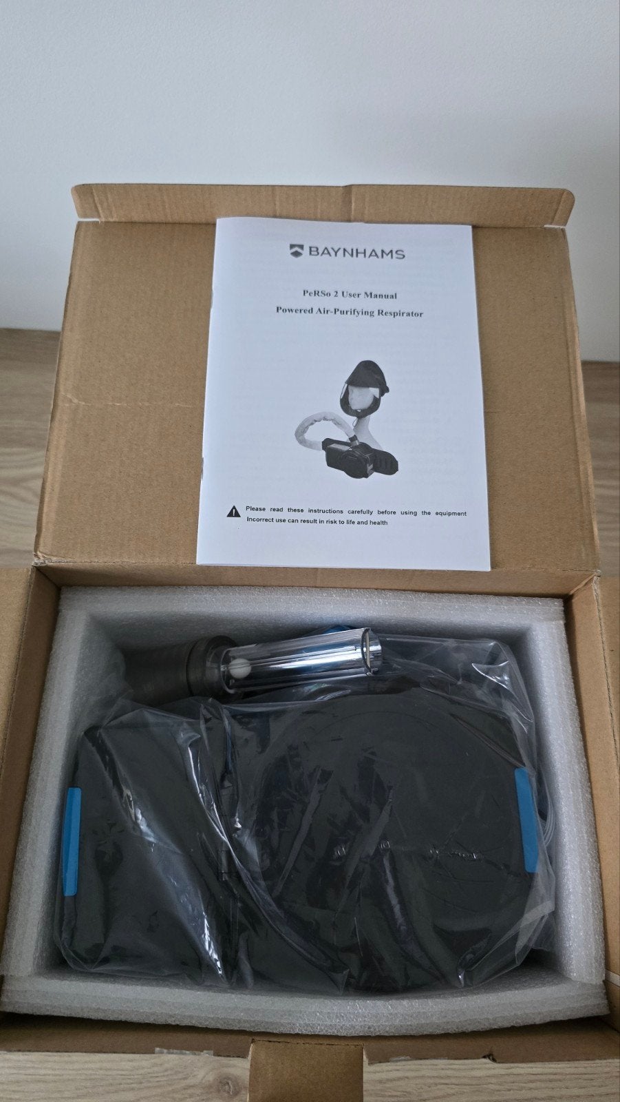 BAYNHAMS PeRSo 2.0 Powered Air Purifying Respirator – Nieuw, Informatique & Logiciels, Enlèvement ou Envoi, Neuf