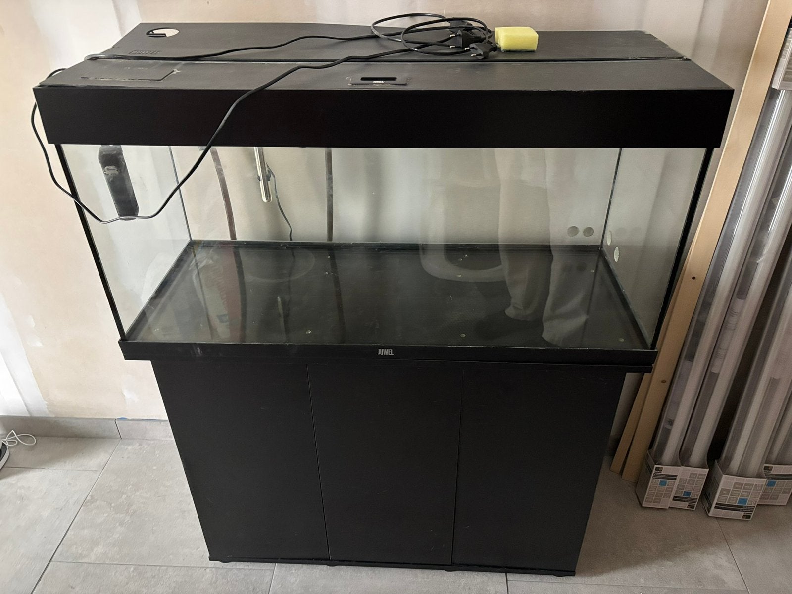 Aquarium JUWEL RIO 180 avec armoire, Enlèvement ou Envoi, Aquarium vide, Juwel, Comme neuf