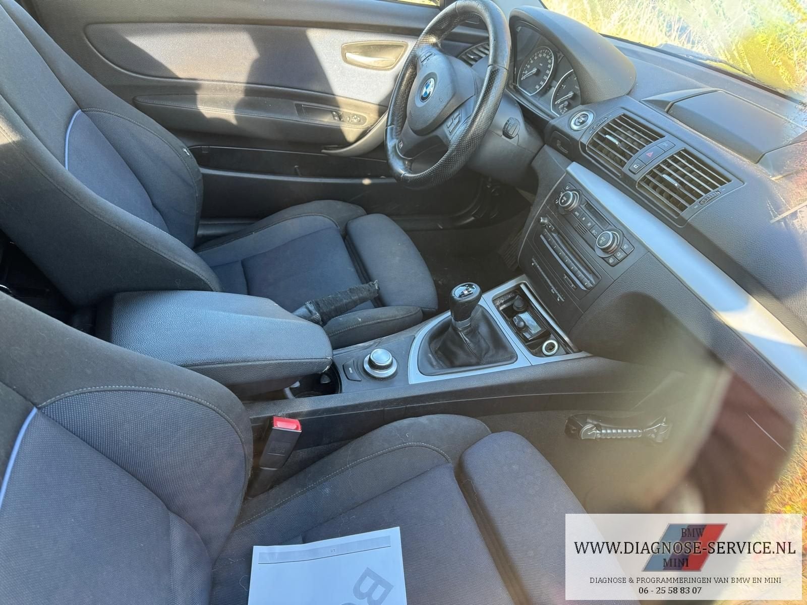 Bmw 1er E81 of E87 LCI airbag set dashboard sport stuurairba, Gebruikt, -, -, Ophalen of Verzenden