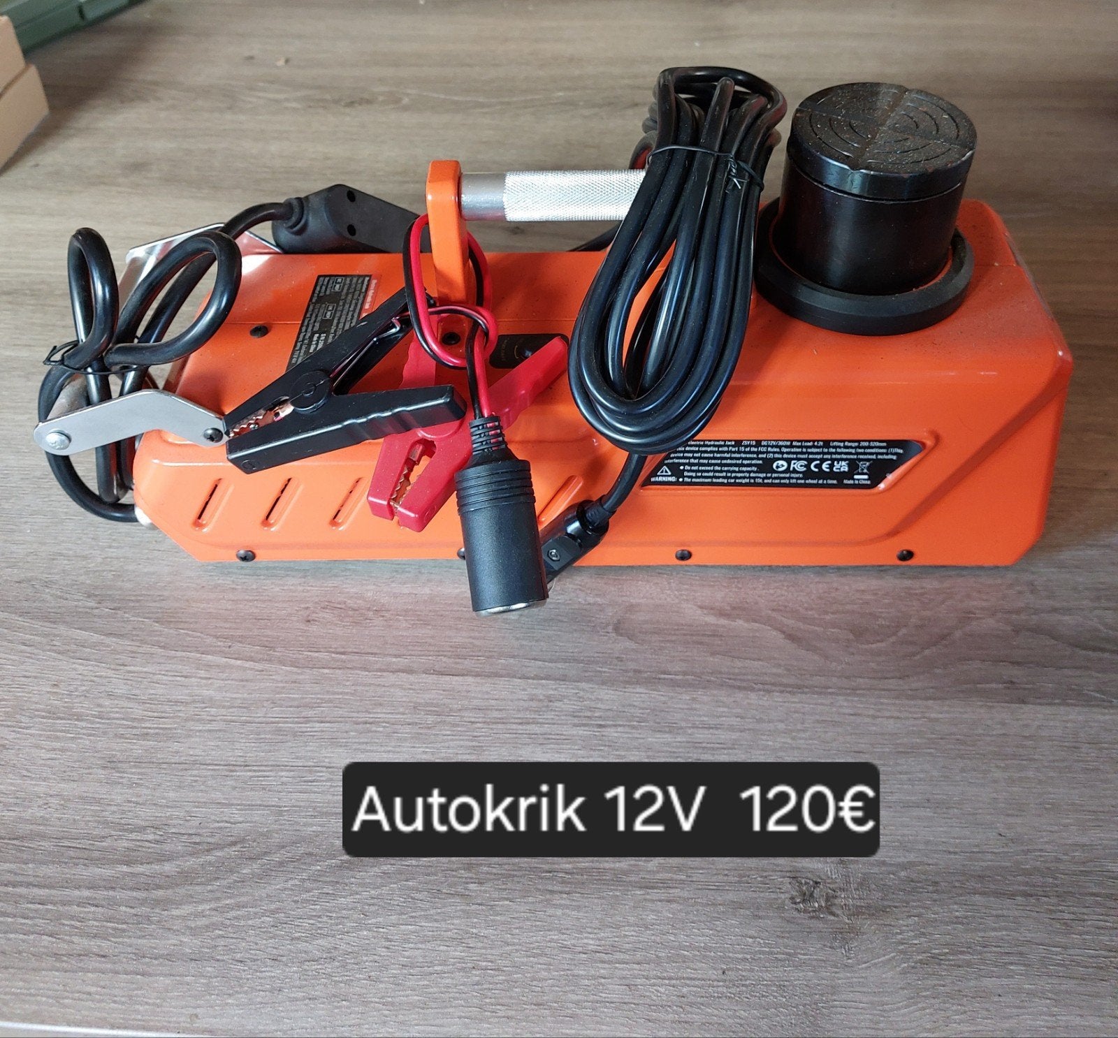 Auto krik 12V Nieuw!, Ophalen