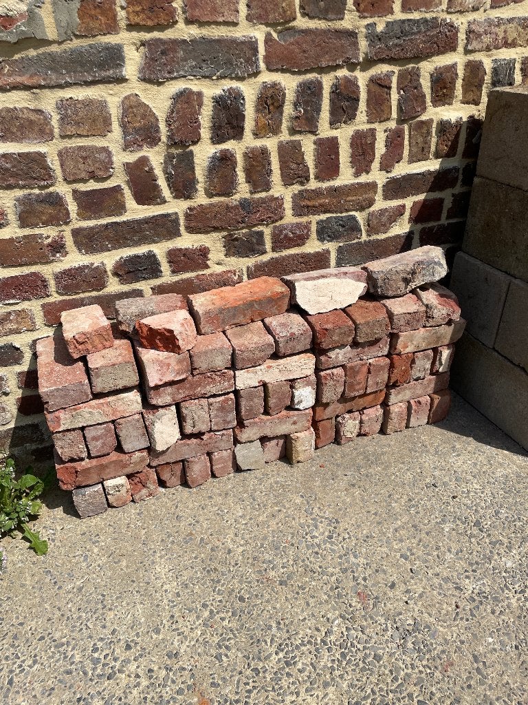 Briques, Enlèvement, Utilisé, Briques
