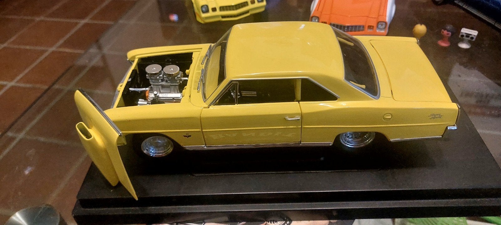 chevy nova pro stock ertl met ovp, Hobby en Vrije tijd, Ophalen of Verzenden, Auto, ERTL