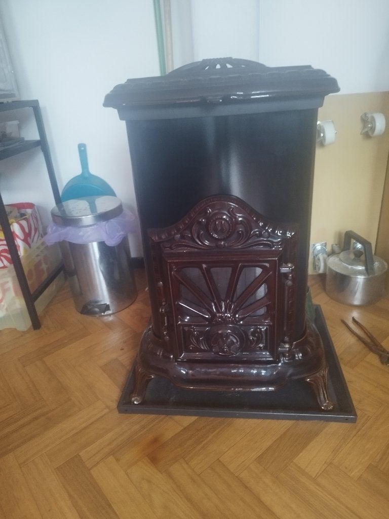Poêle à mazout en fonte, Enlèvement