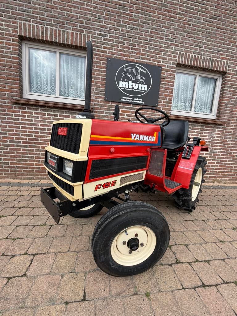 Minitractor Yanmar F13 - 3cilinder - 4x2 - TOPSTAAT !!, Articles professionnels, Agriculture | Tracteurs, Enlèvement ou Envoi