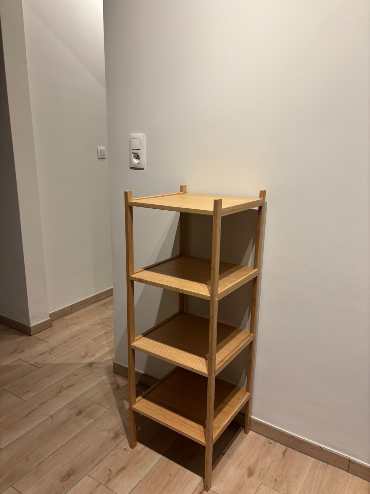 Ikea bamboe kast - badkamerkastje, Huis en Inrichting, Ophalen, Zo goed als nieuw, IKEA