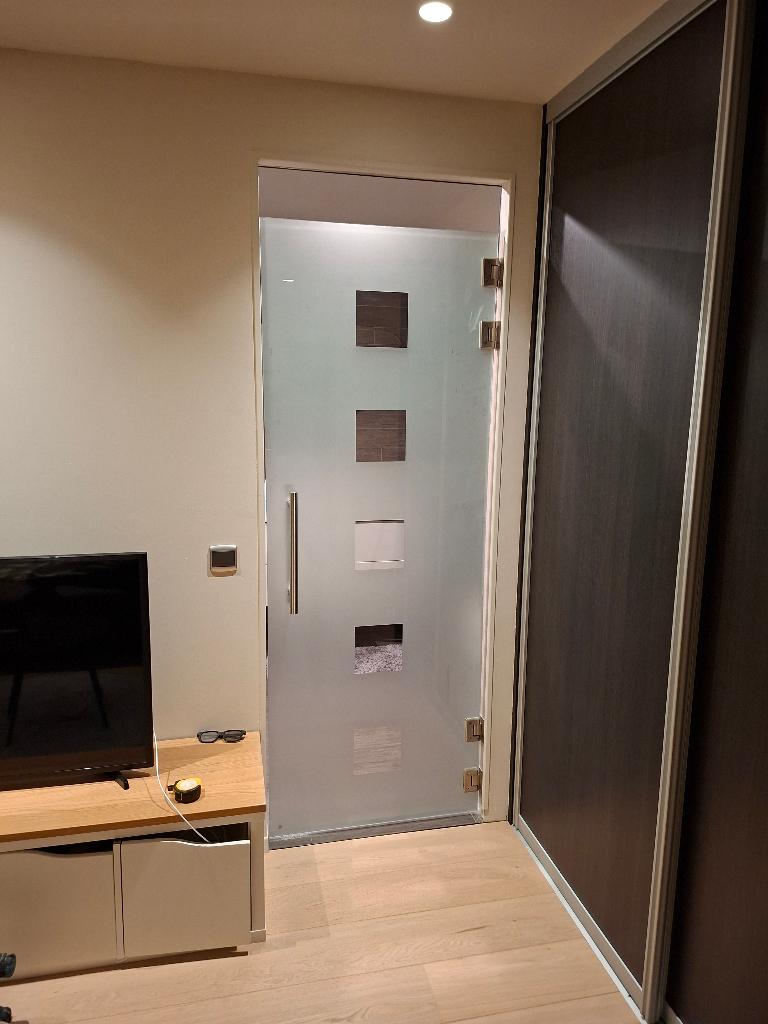 Glazen deur, Porte intérieure, Verre, Enlèvement, Utilisé