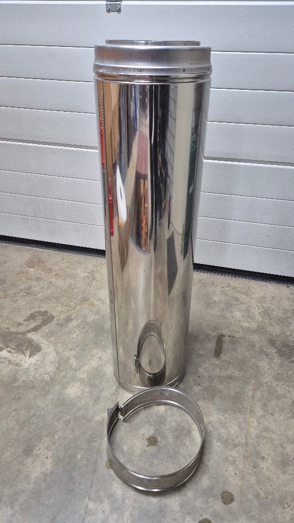 Dubbelwandige Kachelpijp 200 mm inwendig, Ophalen, Nieuw, Overige brandstoffen, Allesbrander
