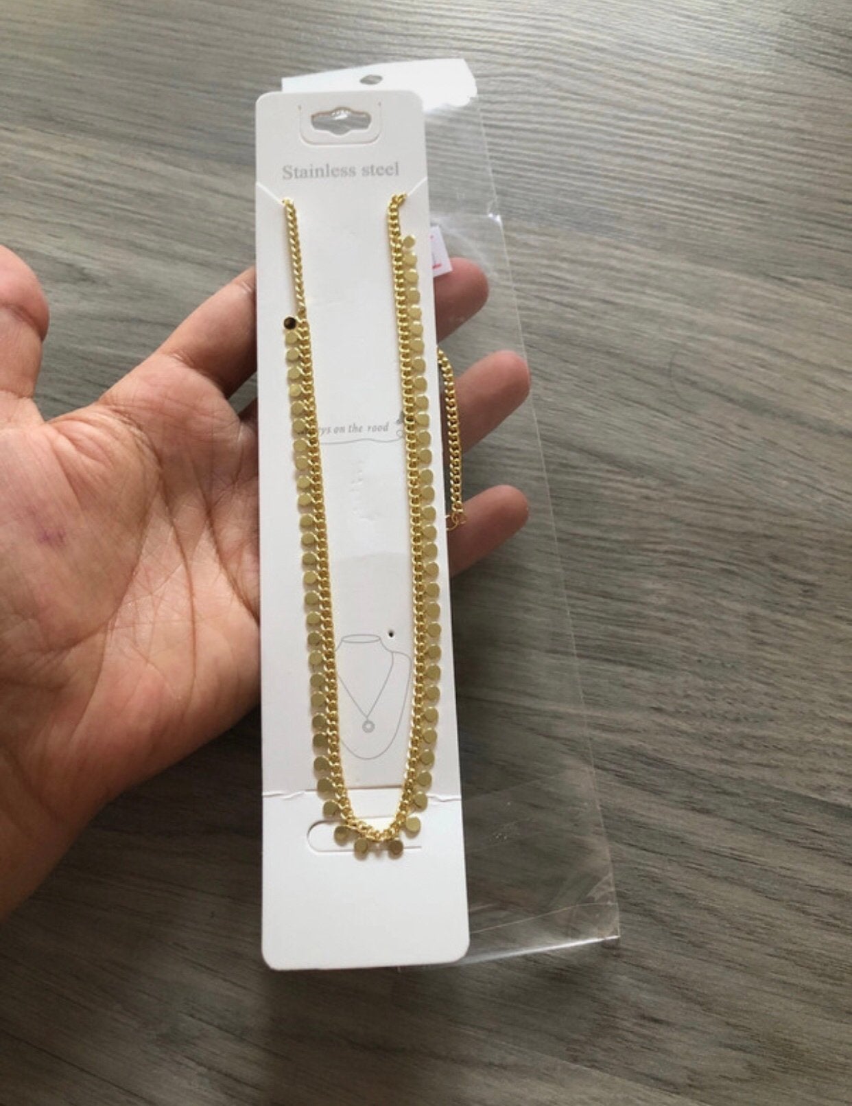 Nieuwe Ketting Stainless, Handtassen en Accessoires, Kettingen, Ophalen, Nieuw