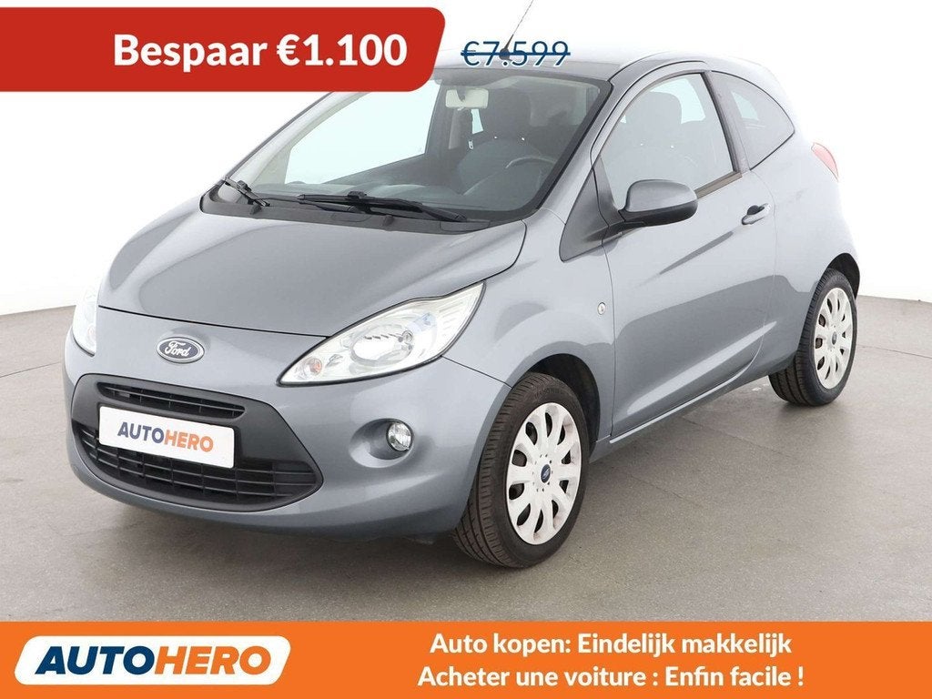 Ford Ka/Ka+ 1.2 Titanium (bj 2016), Auto's, Ford, Voorwielaandrijving, 4 zetels, Gebruikt, 1242 cc