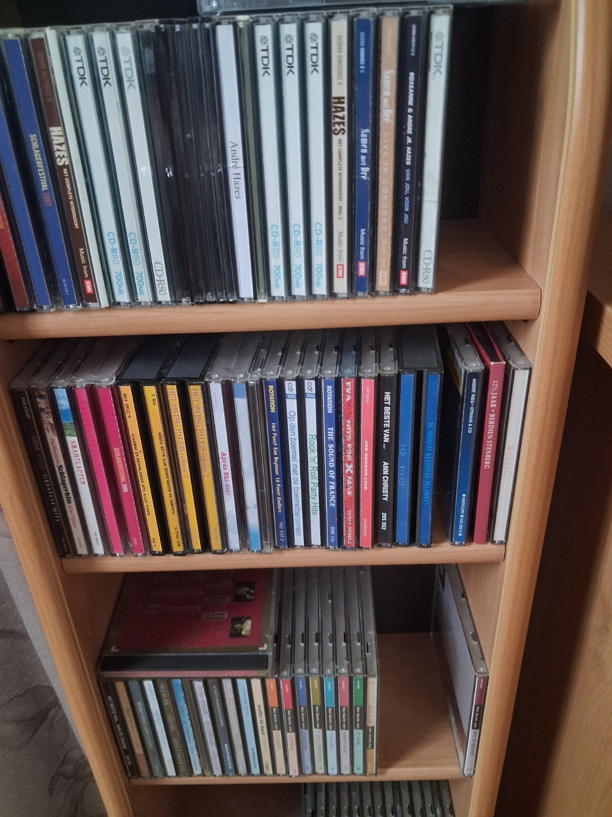 cd's, Ophalen, Kunststof, Gebruikt, 150 discs of meer