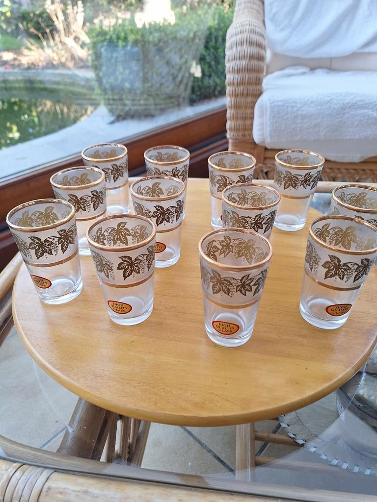 Verres a thé de Marrakech. Neuf.