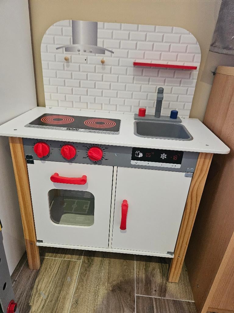 Speelkeukentje, Enlèvement, Utilisé, Bois, Jouer à la cuisine