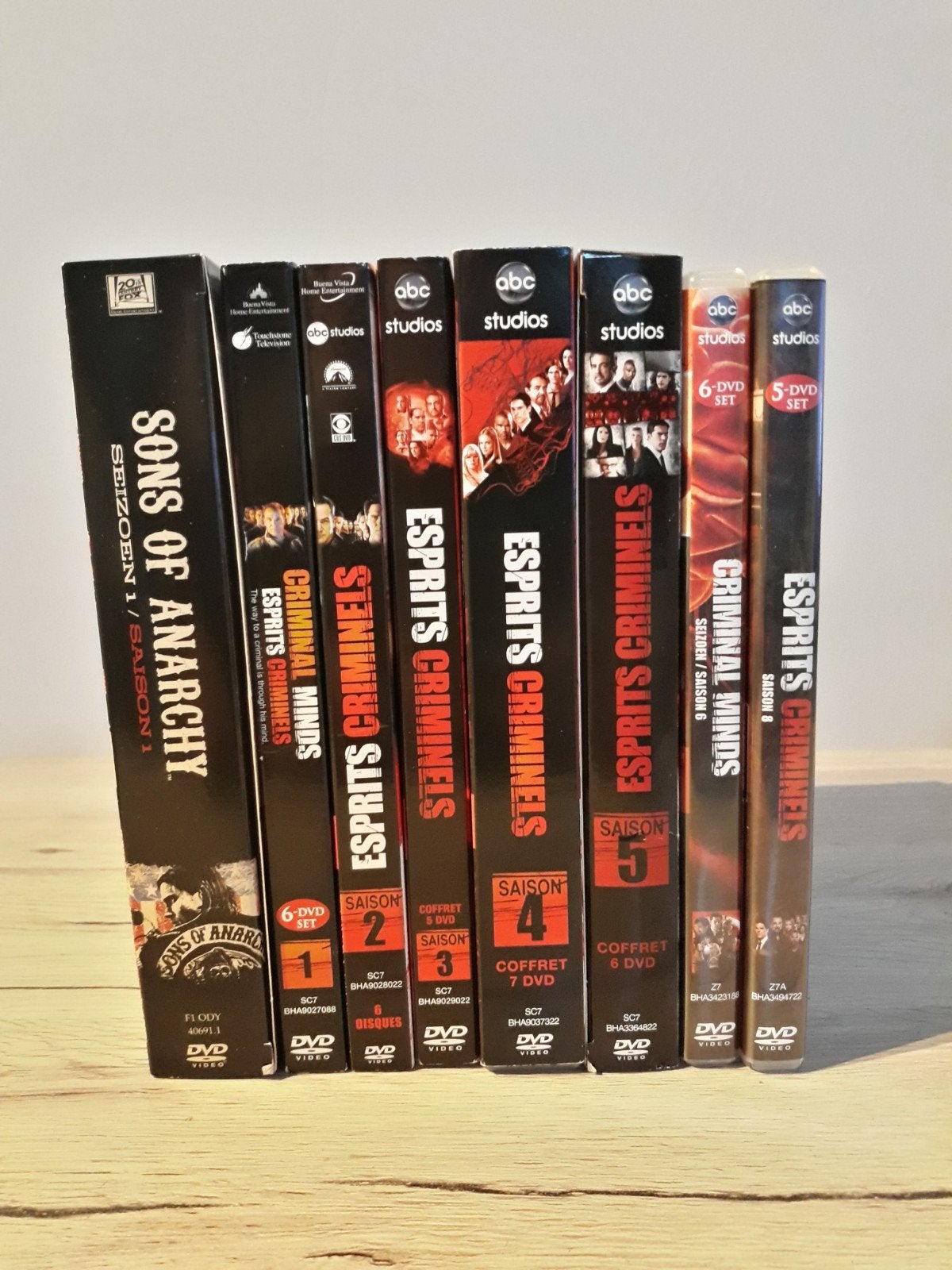 Séries dvd., Enlèvement, Comme neuf