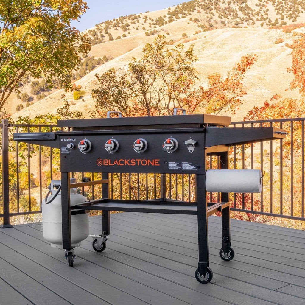 BLACKSTONE 36” BAKPLAAT MET HARDE DEKSEL – TE KOOP, Jardin & Terrasse, Enlèvement, Comme neuf, Gaz, Autoportant