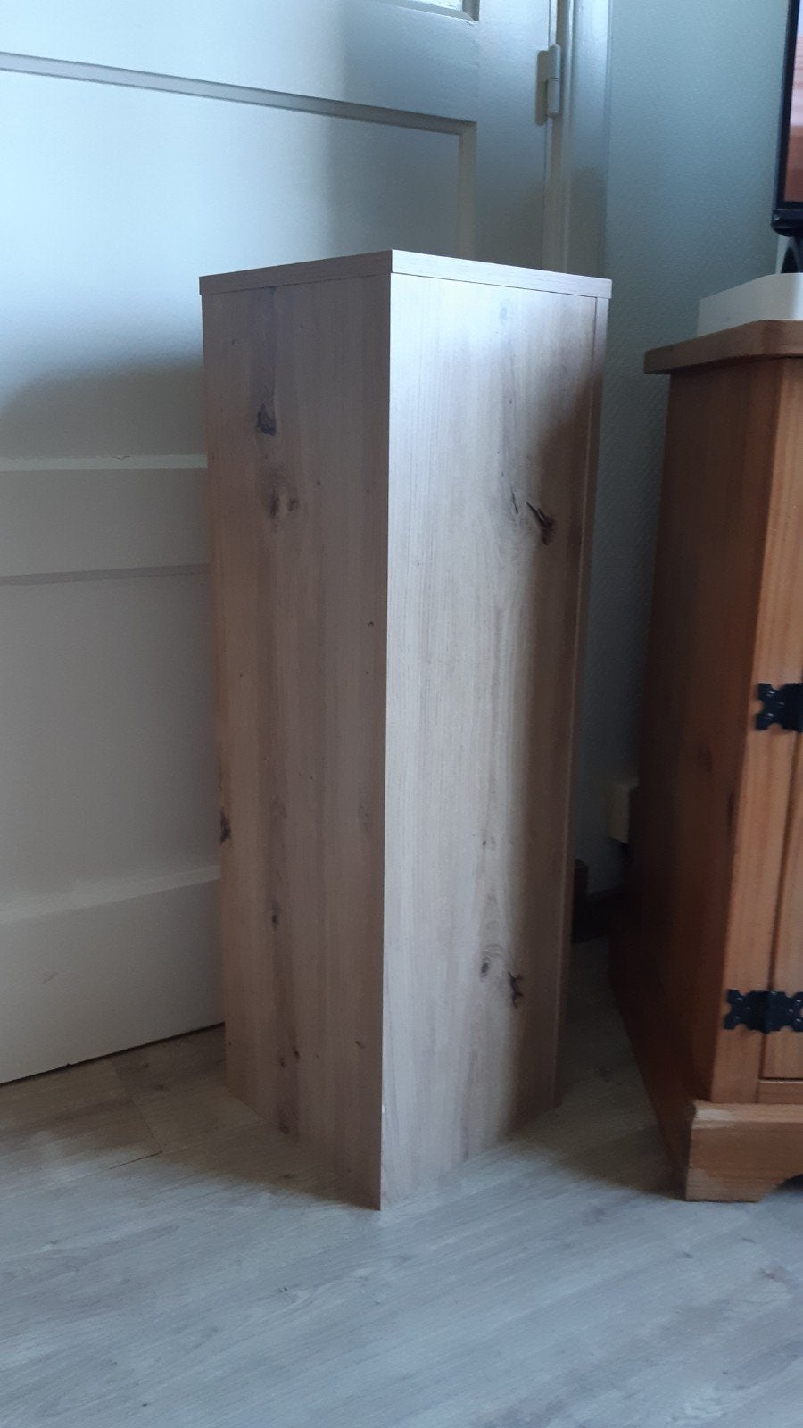 Houten pilaar / staander, Ophalen