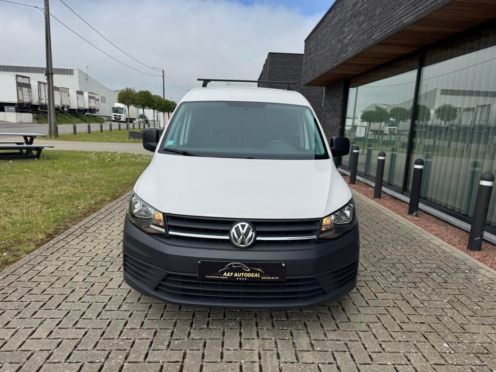 Volkswagen Caddy 2.0 tdi 2017 euro 6 gekeurd lichte vracht, Auto's, Voorwielaandrijving, Stof, Volkswagen, Wit