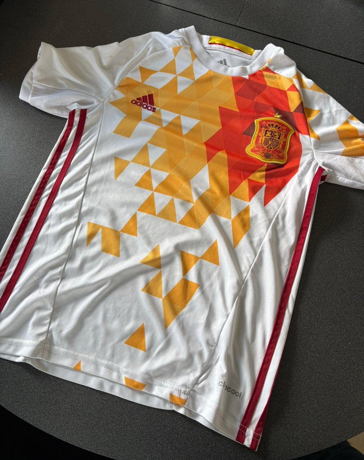 ⁠Origineel Spanje uitshirt EK 2016 adidas - Maat XS⁠, Ophalen, Zo goed als nieuw