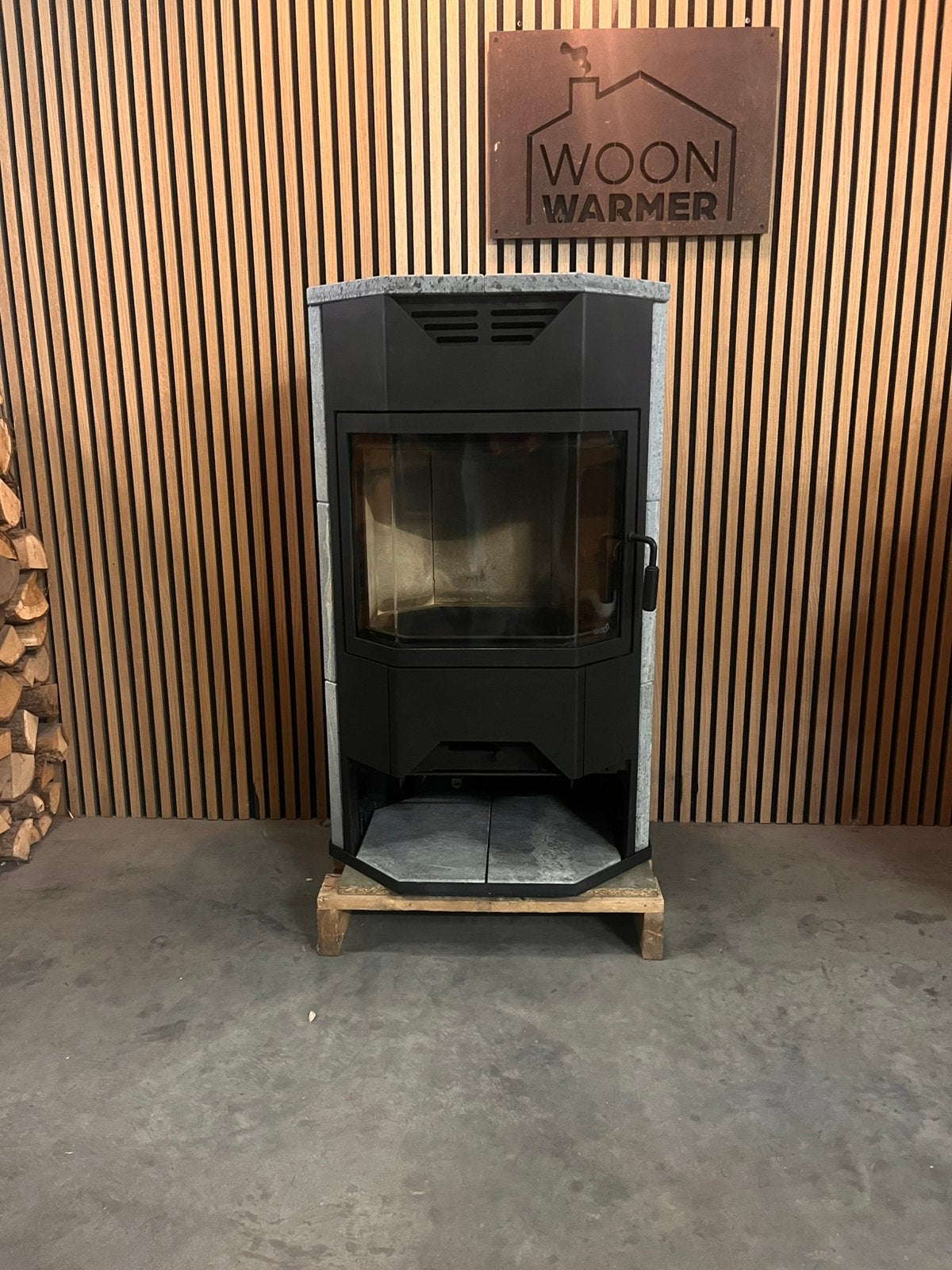26074 Poêle en stéatite Hark 7kw, Enlèvement, Comme neuf, Bois