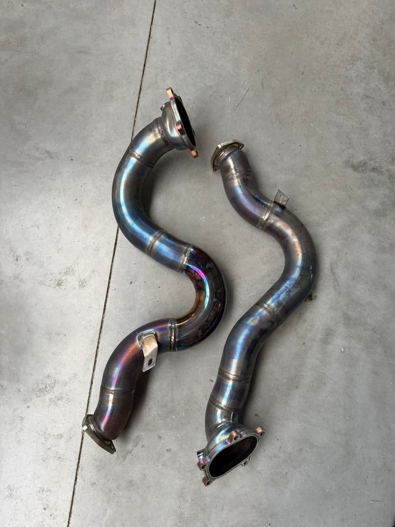Audi S8 D4 Supersprint catless downpipes, Ophalen of Verzenden, Gebruikt, Audi