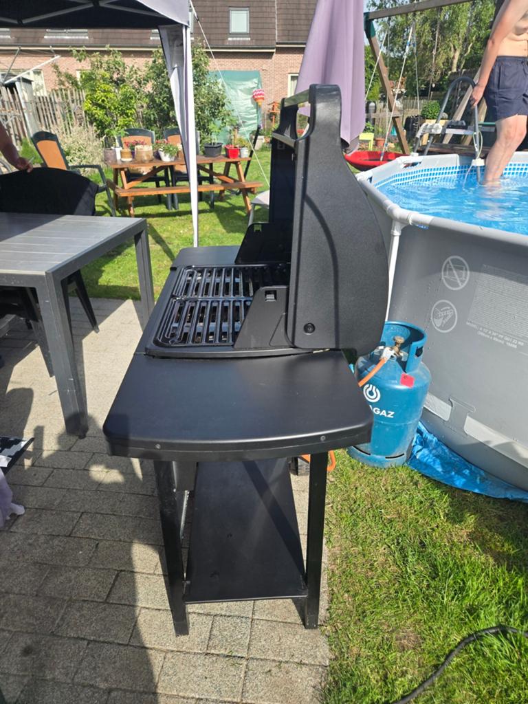 Zo goed als nieuwe Campingaz Compact 3 L Gasbarbecue (+gasfl, Enlèvement