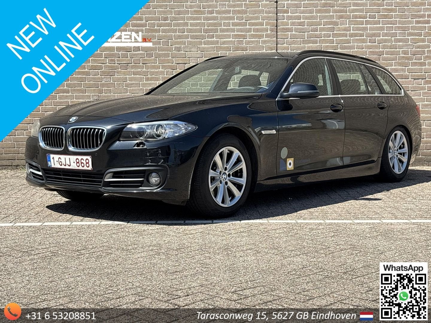 BMW 518 5-serie Touring 518d Business | € 4.950,- NETTO! | A, Autos, BMW, Entreprise, Série 5, ABS, Airbags, Alarme, Bluetooth