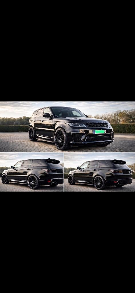 Range rover sport, Auto's, Automaat, 183 kW, Overige bekleding, Zwart