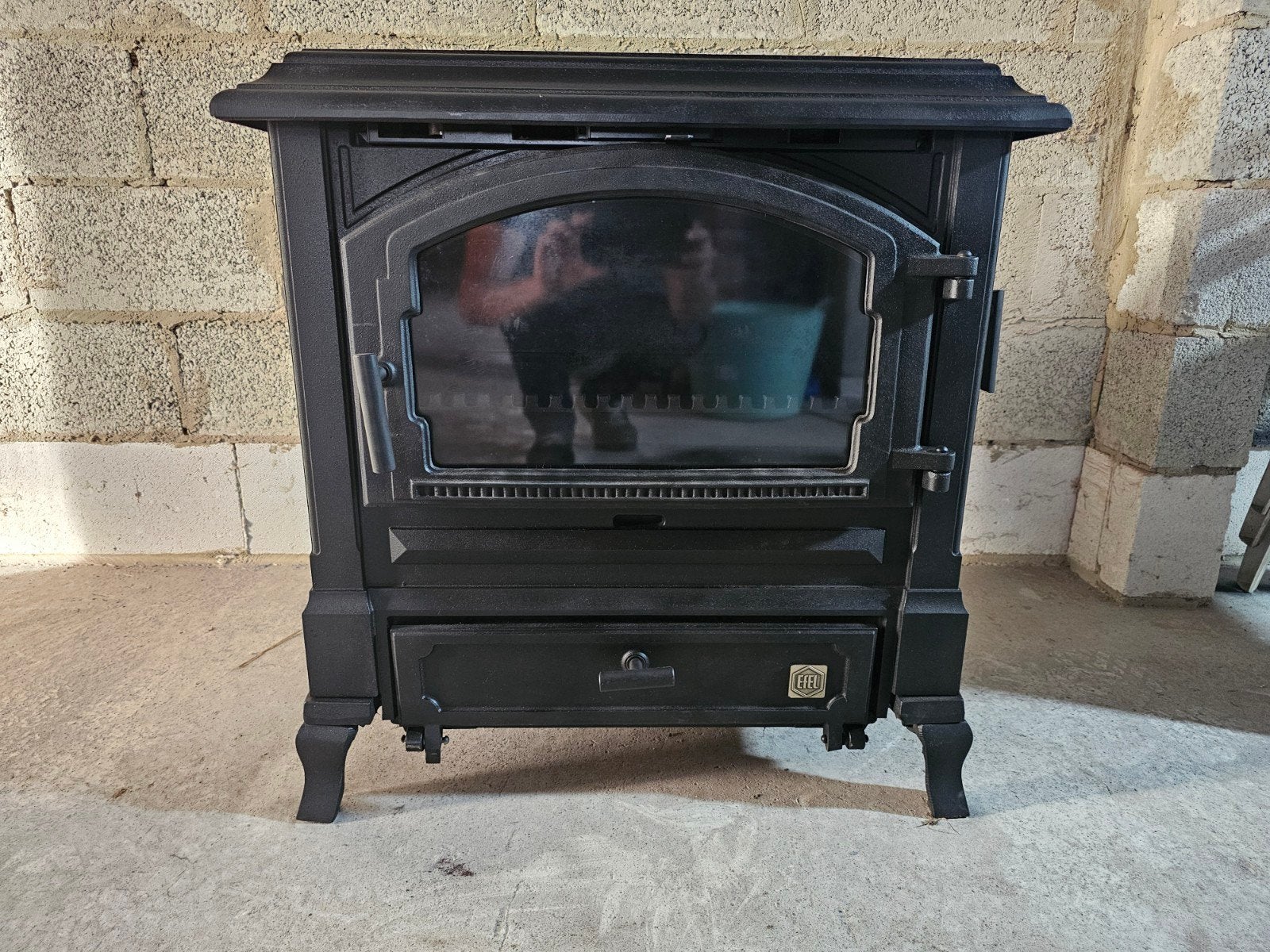 poêle à bois et charbon 047084823, Maison & Meubles, Enlèvement ou Envoi, Bois, Poêle à bois
