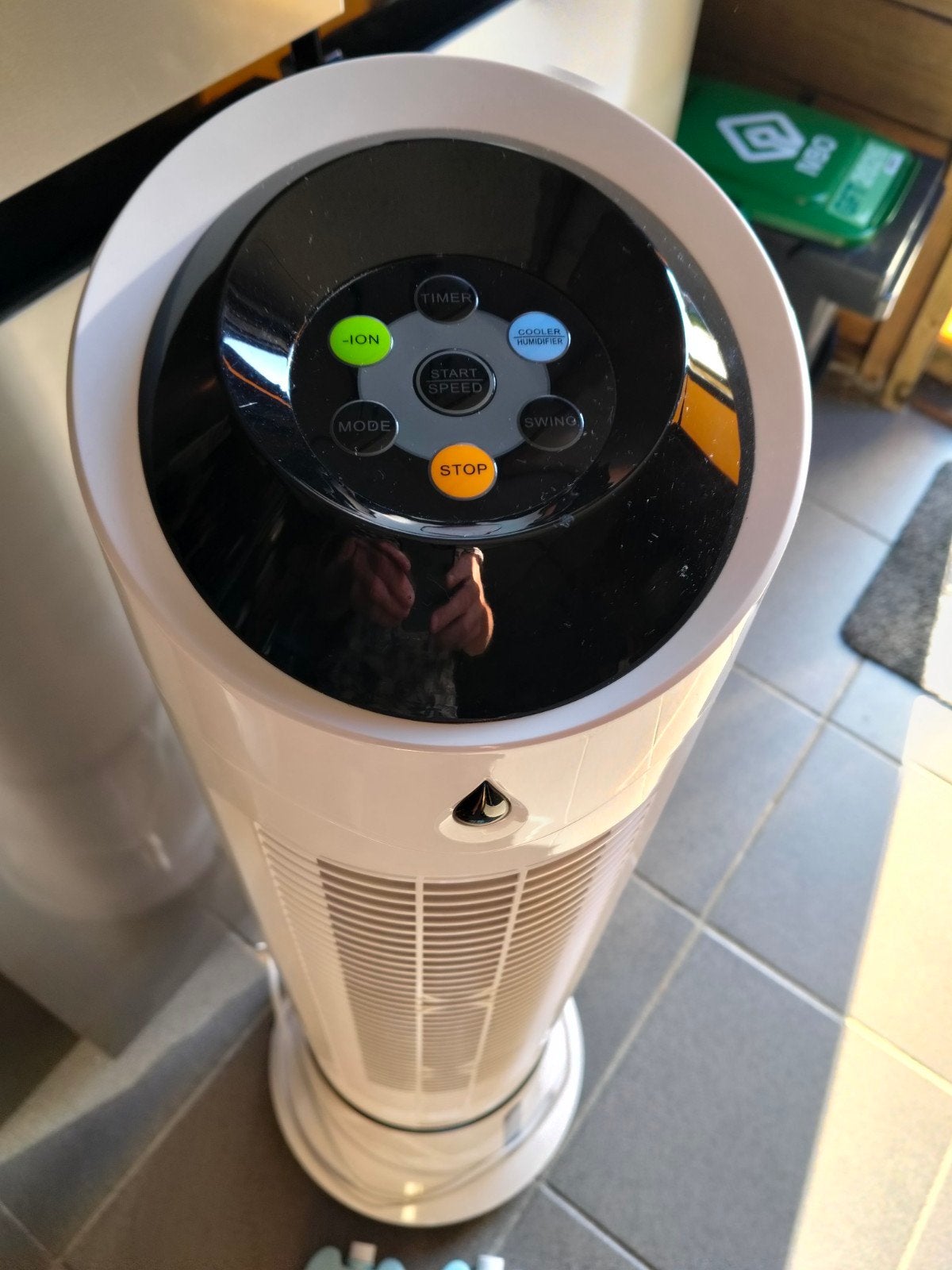 aircooler, Electroménager, Enlèvement, Ventilateur avec télécommande, Utilisé
