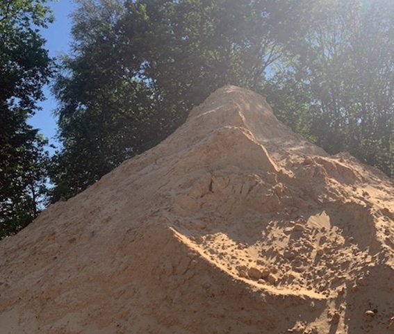 Gratis zavel (Zand), Tuin en Terras, Ophalen, Gebruikt, Ophoogzand