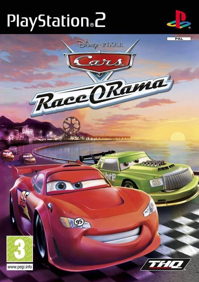 Disney Pixar Cars Race O Rama, Gebruikt, 1 speler, Racen en Vliegen, Ophalen of Verzenden