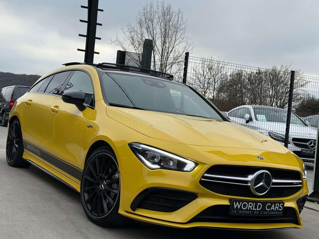 Mercedes-Benz CLA-Klasse 35 AMG 4-MATIC TOIT PANO DISTRO CAM, Autos, CLA, Achat, Entreprise, Noir