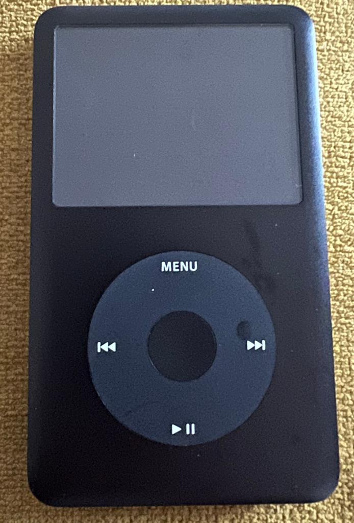 iPod Classic 80 GB - zwart - 2007 - topconditie, Audio, Tv en Foto, Mp3-spelers | Apple iPod, Ophalen, Zo goed als nieuw, Zwart