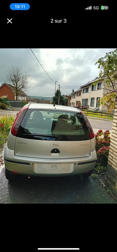 Opel corsa 1.2 essence 2006 5 portes, Autos, Achat, Boîte manuelle, Noir, 5 portes