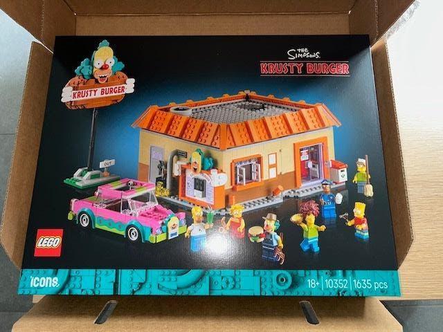 Lego Krusty Burger set 10352, Ophalen, Lego, Nieuw, Icons