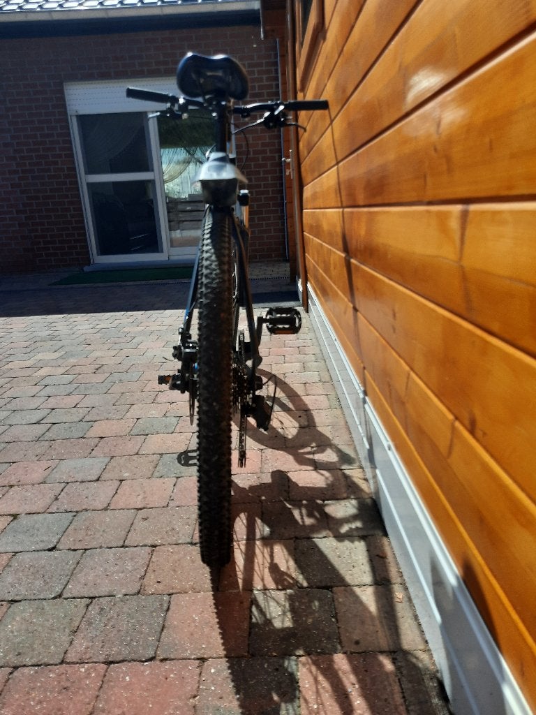 st 120 zwart blauw 27,5 mountainbike wandelfiets, Fietsen en Brommers, Fietsen | Mountainbikes en ATB, Ophalen