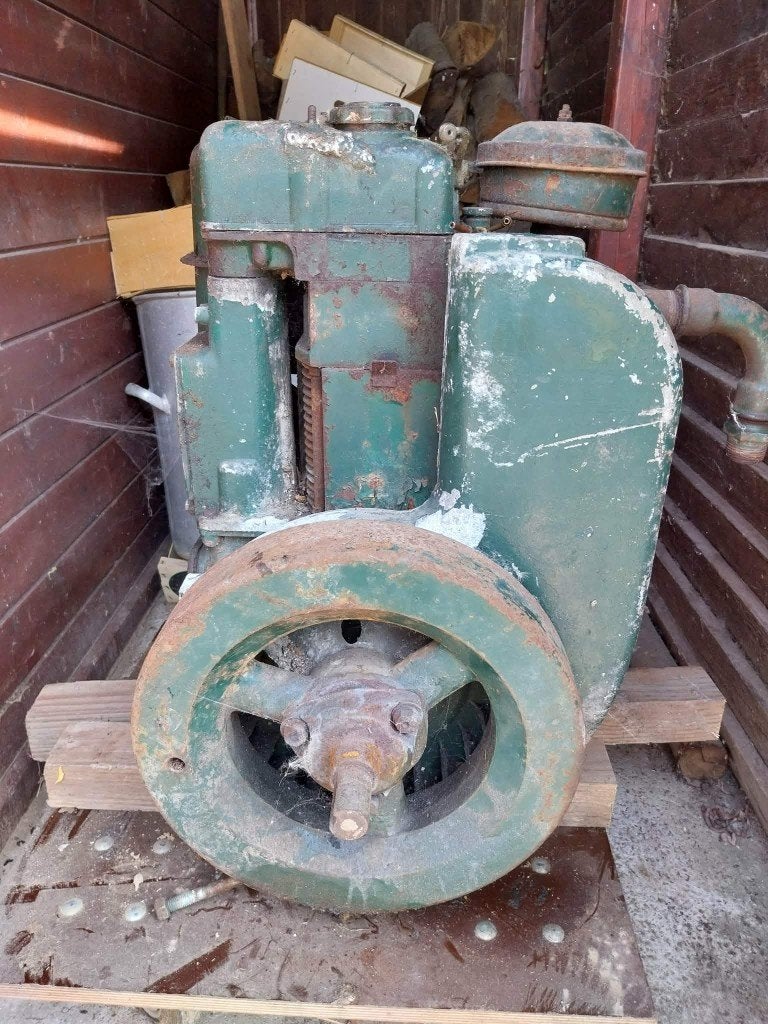 Moteur Lister LD1 diesel, Ophalen, Gebruikt, Dieselmotor, 1400 tot 1800 rpm