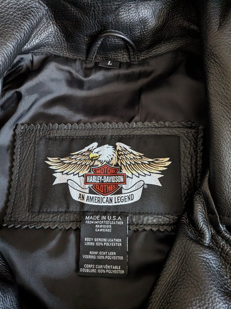 Harley Davidson Jas, Ophalen, Heren, Jas | leer