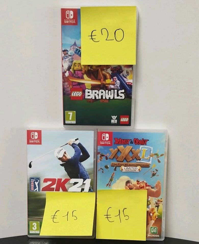 Nintendo Switch games, Ophalen
