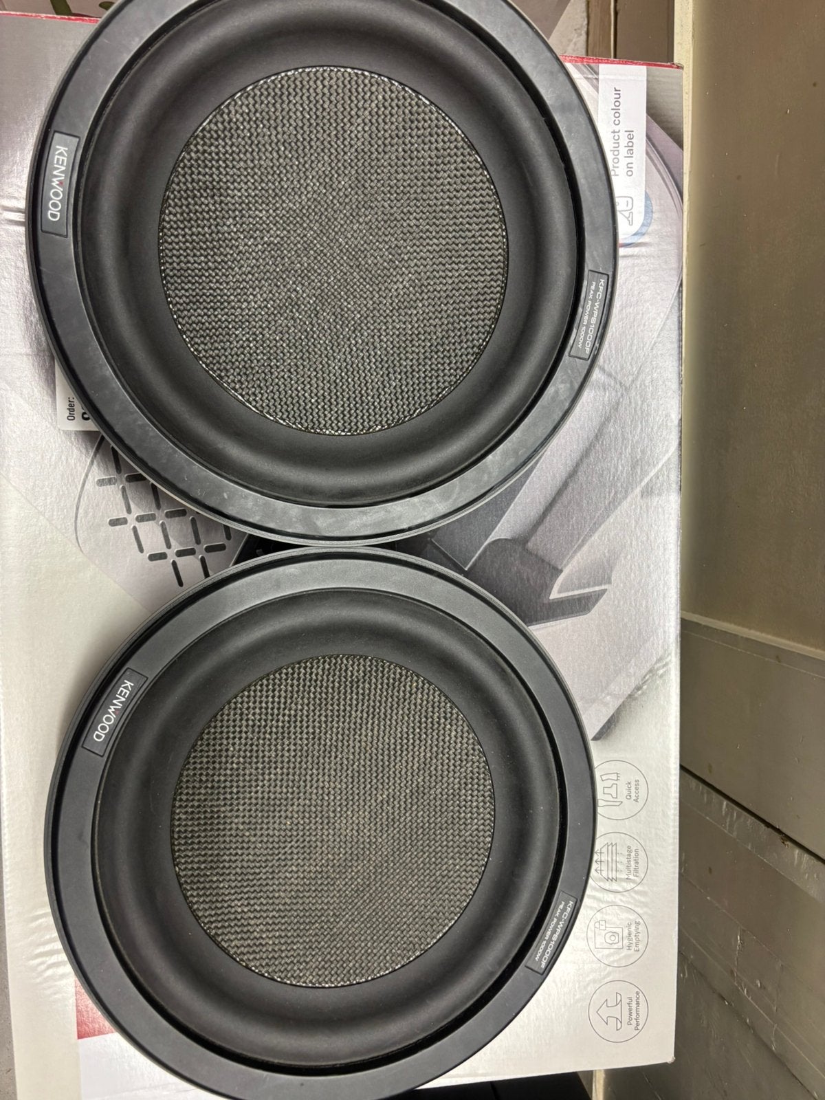 Autospeakers kenwood, Auto diversen, Ophalen, Zo goed als nieuw