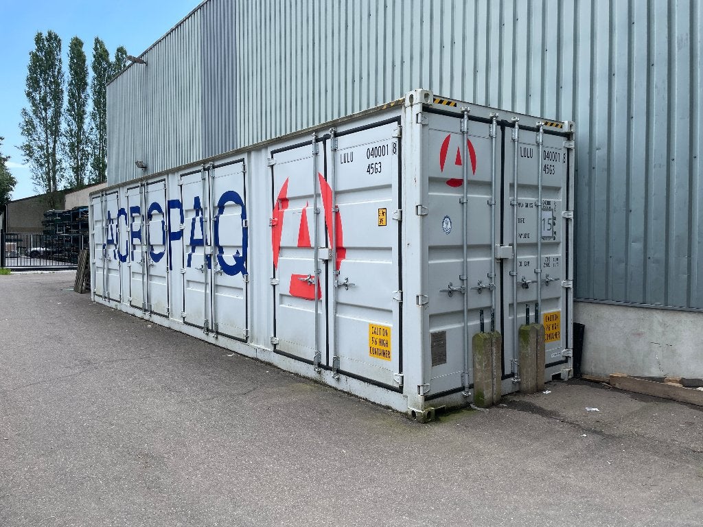 4x Zeecontainer 40ft HQ - Zeer goede staat!, Zakelijke goederen, Machines en Bouw | Keten en Containers, Ophalen