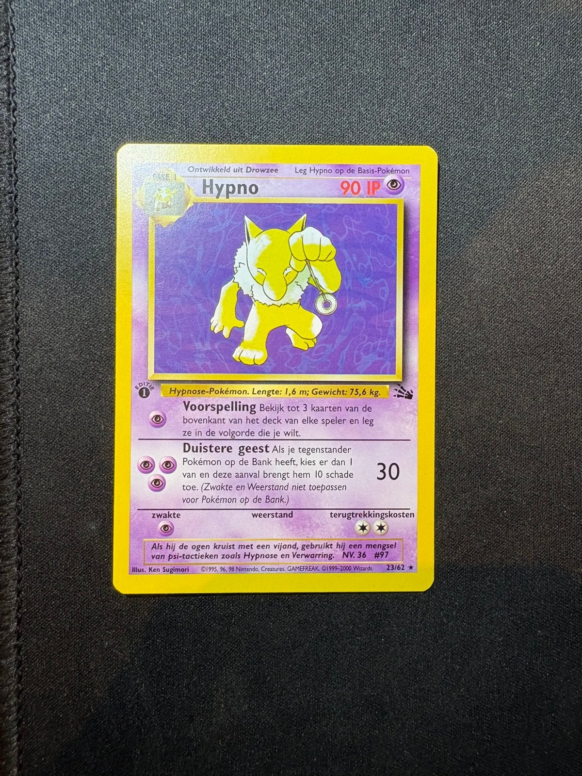 Hypno 23/62 Fossil First Edition NL, Ophalen of Verzenden, Zo goed als nieuw