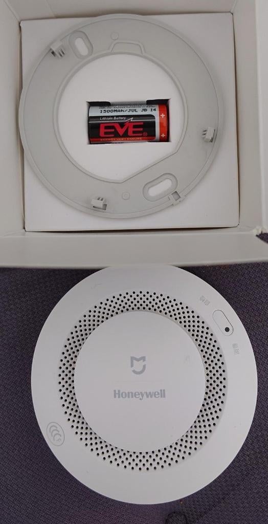 Honeywell Zigbee Mi rookmelder, Doe-het-zelf en Bouw, Detector, Sensor of Melder, Verzenden, Zo goed als nieuw, Rook