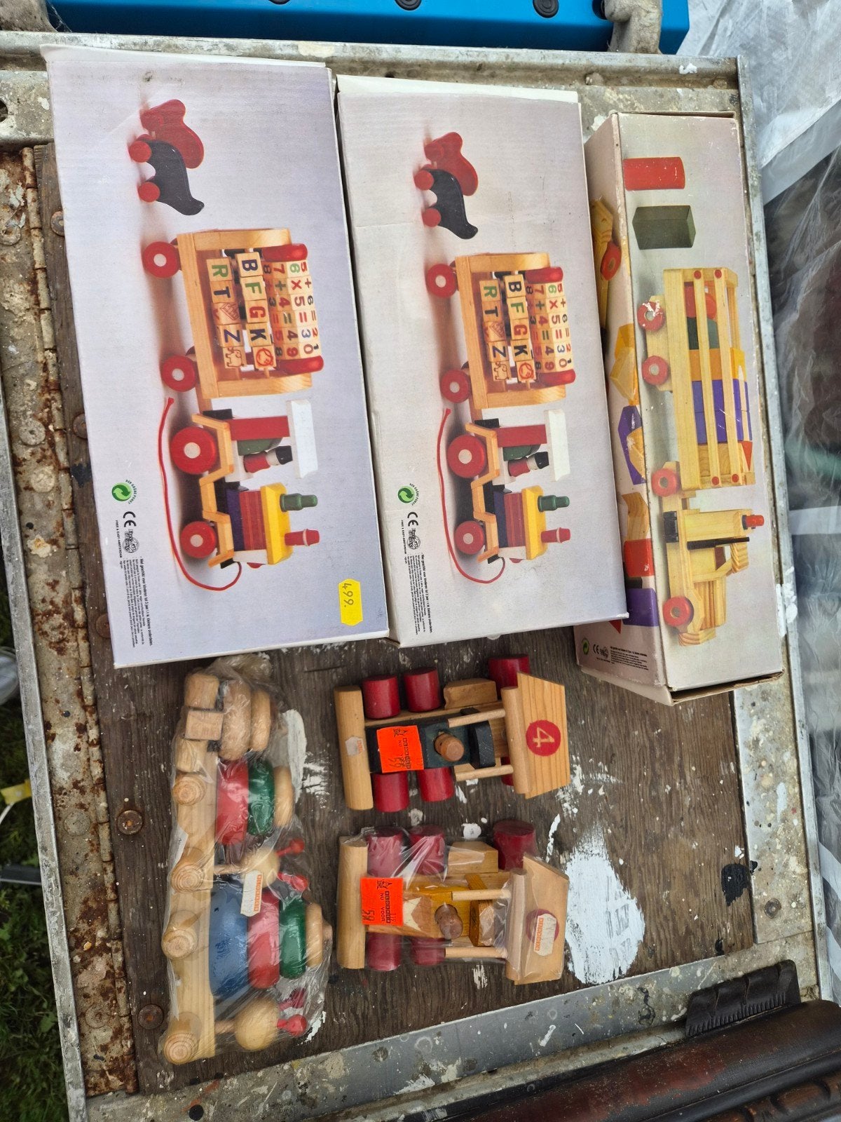 Oud speelgoed van vroeger hout, Kinderen en Baby's, Speelgoed | Houten speelgoed, Ophalen