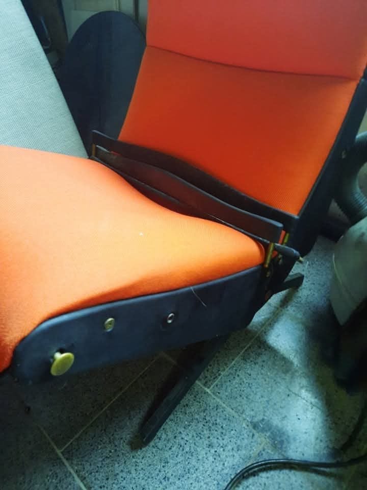 Tecno P 40 loungestoel, Huis en Inrichting, Ophalen, Gebruikt, Eenpersoons, Minder dan 150 cm